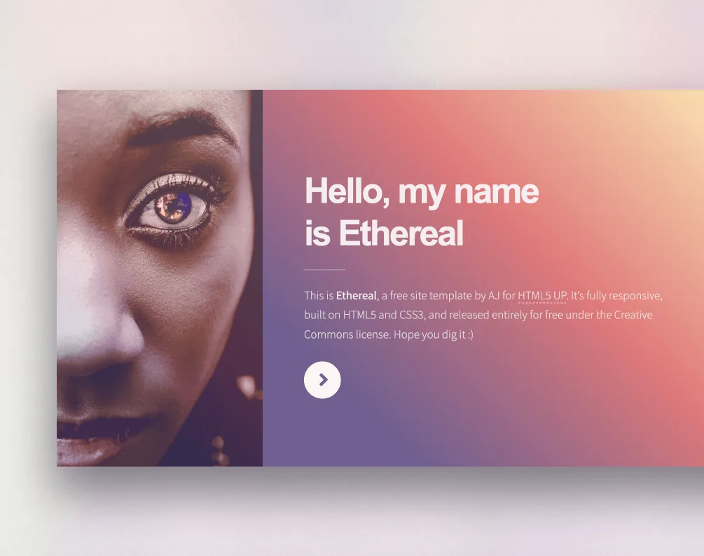 Screenshot sistem hosting situs statis di aplikasi